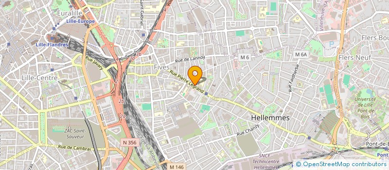 localisation de l'entreprise APPARTEMENT LILLE à LILLE