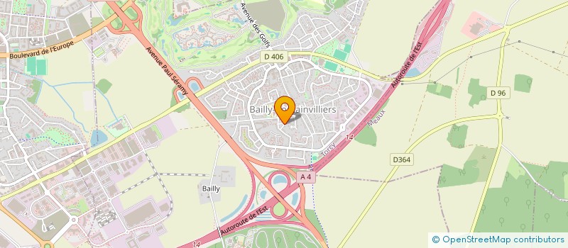 localisation de l'entreprise APPARTEMENT MAGNY  BAILLY-ROMAINVILLIERS