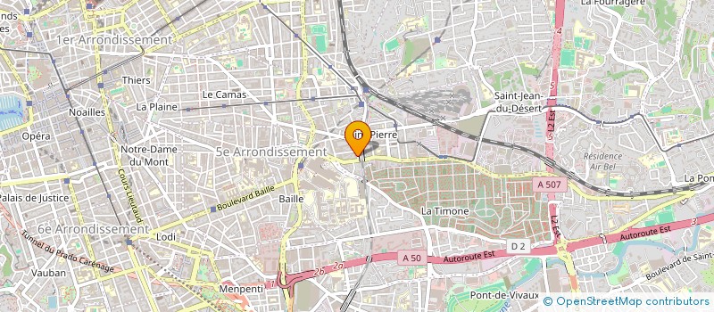 localisation de l'entreprise APPARTEMENT MARSEILLE LMNP à MARSEILLE