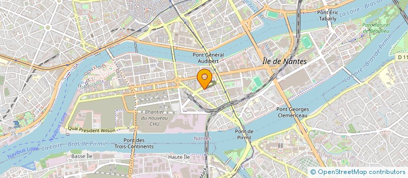 localisation de l'entreprise APPARTEMENT MEUBLE NANTES  NANTES