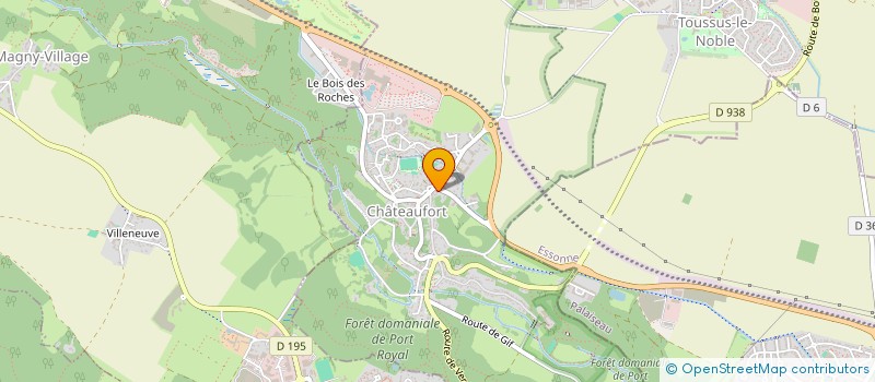 localisation de l'entreprise APPARTEMENT MEULIERE  CHATEAUFORT