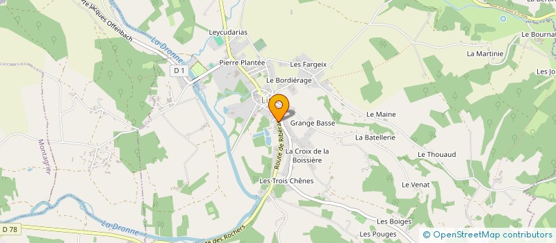 localisation de l'entreprise APPARTEMENT ORPHELINES REIS/LETOURNEUR  TOCANE-SAINT-APRE