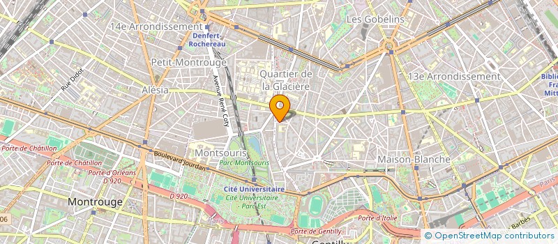 localisation de l'entreprise APPARTEMENT PARIS 13  PARIS