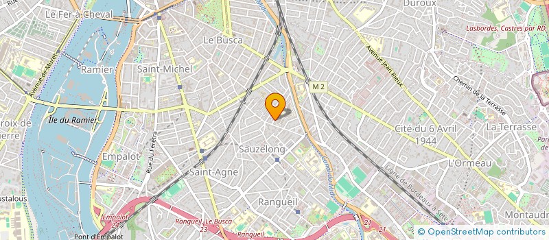 localisation de l'entreprise APPARTEMENT RANGEUIL à TOULOUSE