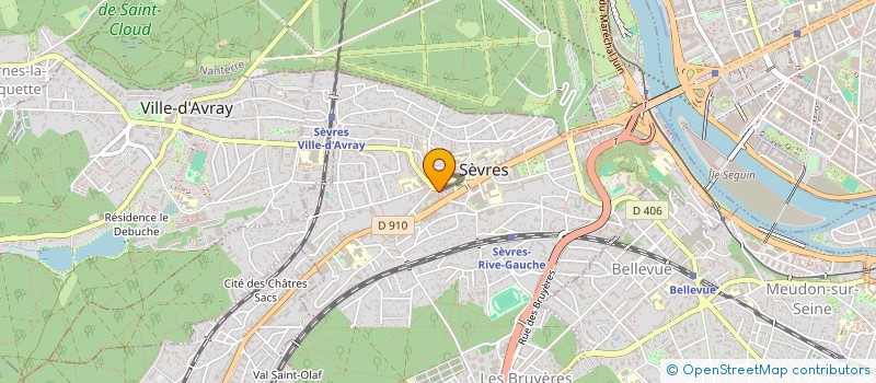 localisation de l'entreprise APPARTEMENT-SEVRES à SEVRES