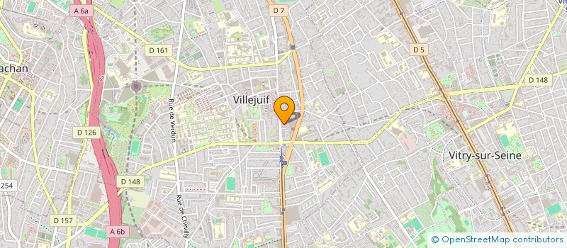localisation de l'entreprise APPARTEMENT VILLEJUIF à VILLEJUIF