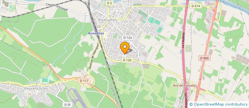 localisation de l'entreprise APPARTEMENTCOQUET  RIVESALTES