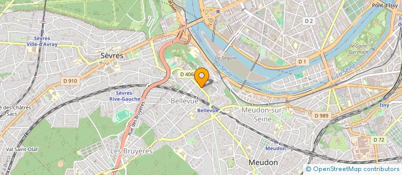 localisation de l'entreprise APPARTEMENTS ET MAISONS LACOUR à SEVRES