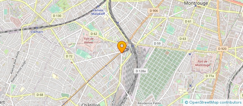 localisation de l'entreprise APPARTEMENTS MAISONS IMMEUBLES à CHATILLON