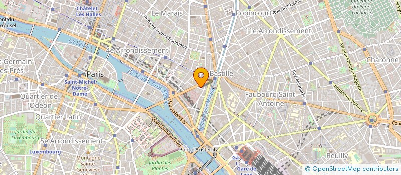 localisation de l'entreprise APPARTEMENTS-PARISIENS.COM  PARIS