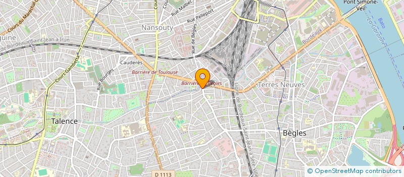 localisation de l'entreprise APPARTEMIS à BEGLES