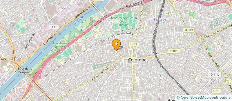 localisation de l'entreprise APPARTHOME à COLOMBES
