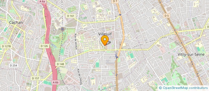 localisation de l'entreprise APPARTMENT VILLEJUIF ALLEE BERLIOZ à VILLEJUIF
