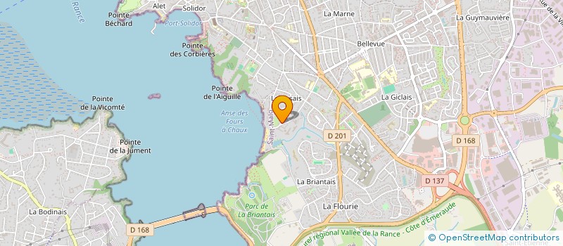localisation de l'entreprise APPASSIONATA  SAINT-MALO