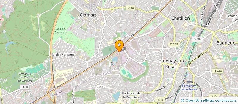 localisation de l'entreprise APPBINDER ITLABS  CLAMART