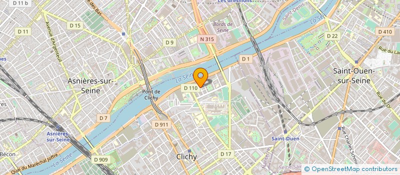 localisation de l'entreprise APPC SERVICES à CLICHY