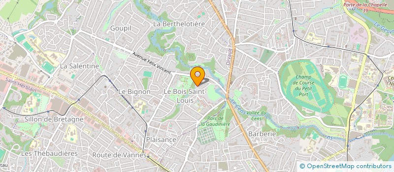 localisation de l'entreprise APPDICTIVE STUDIO à ORVAULT