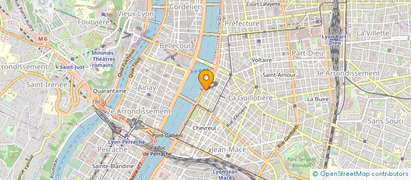 localisation de l'entreprise APPEL à LYON