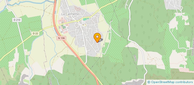 localisation de l'entreprise APPEL  LA CALMETTE