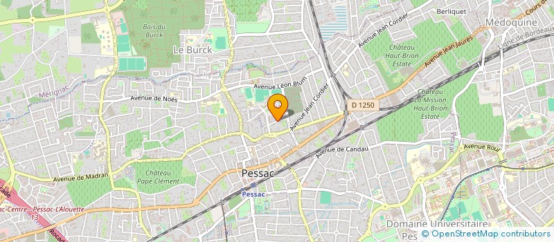 localisation de l'entreprise APPEL  PESSAC