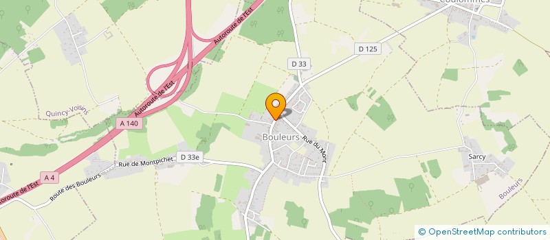 localisation de l'entreprise APPEL CENTRALE TAXIS  BOULEURS