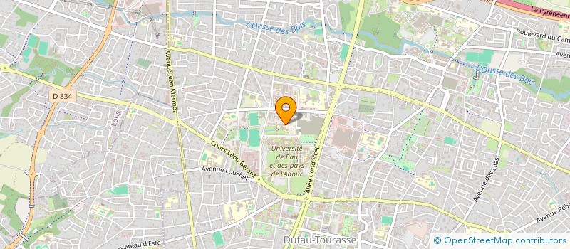 localisation de l'entreprise APPEL D'AIR à PAU
