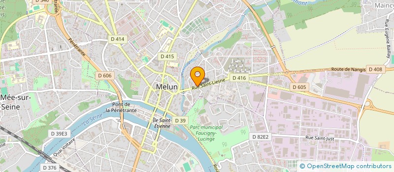 localisation de l'entreprise APPEL D'AIR  MELUN
