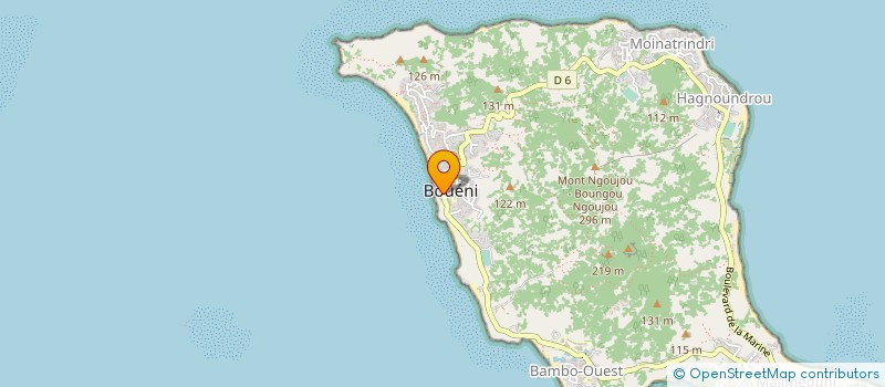 localisation de l'entreprise APPEL D'AIR à BOUENI
