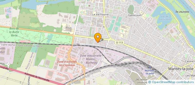 localisation de l'entreprise APPEL D'AIRS  MANTES-LA-JOLIE