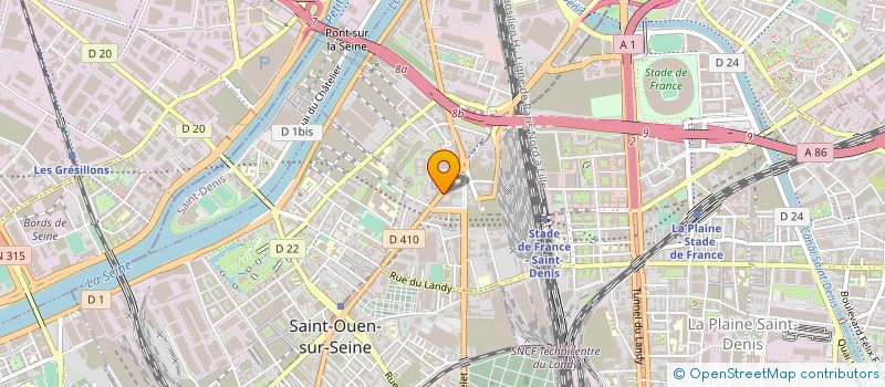 localisation de l'entreprise APPEL HUMANITAIRE INTERNATIONAL à SAINT-DENIS