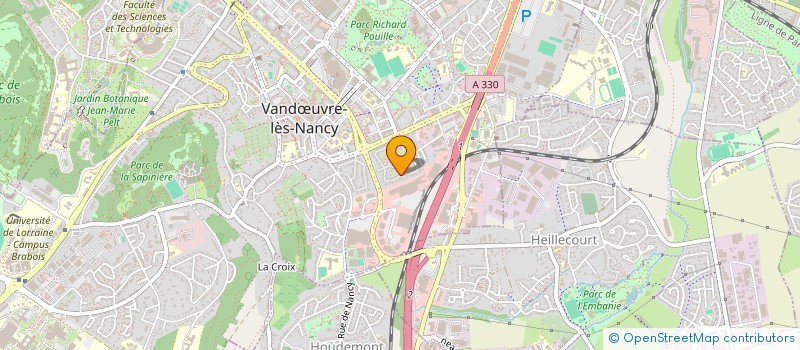 localisation de l'entreprise APPEL MEDICO SOCIAL DE FRANCE à VANDŒUVRE-LES-NANCY