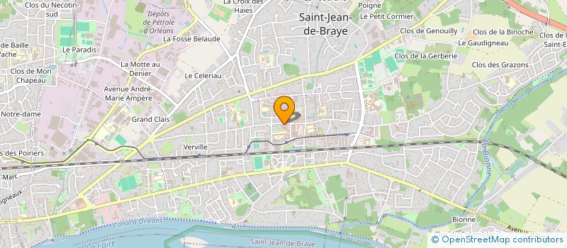 localisation de l'entreprise APPEL SERVICES à SAINT-JEAN-DE-BRAYE