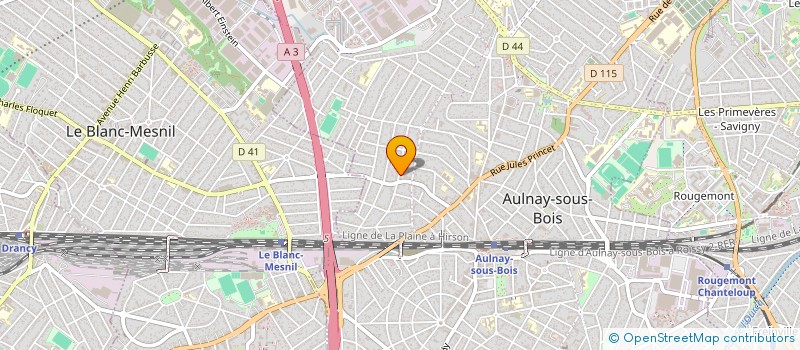 localisation de l'entreprise APPEL TAXIS à AULNAY-SOUS-BOIS