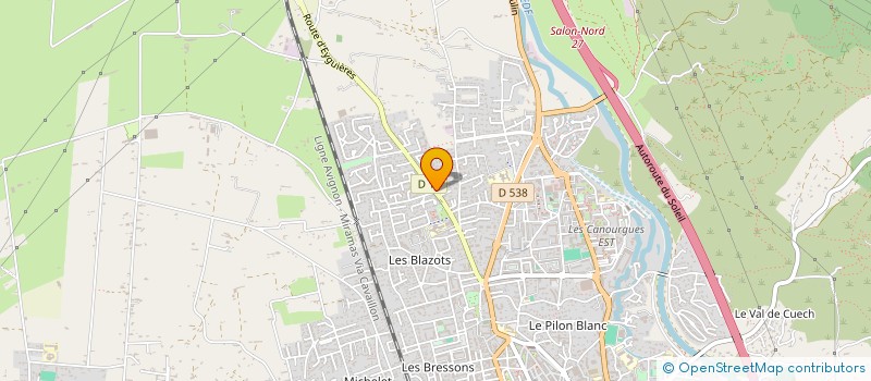 localisation de l'entreprise APPELEC  SALON-DE-PROVENCE