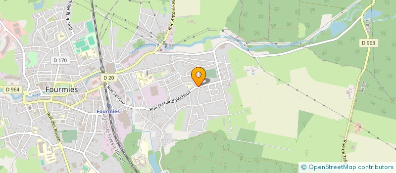 localisation de l'entreprise APPELEC à FOURMIES