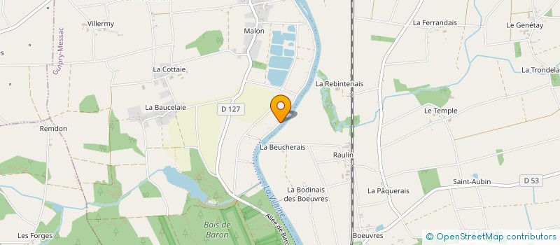 localisation de l'entreprise APPELS CENTRALISES DU TRANSPORT à GUIPRY-MESSAC