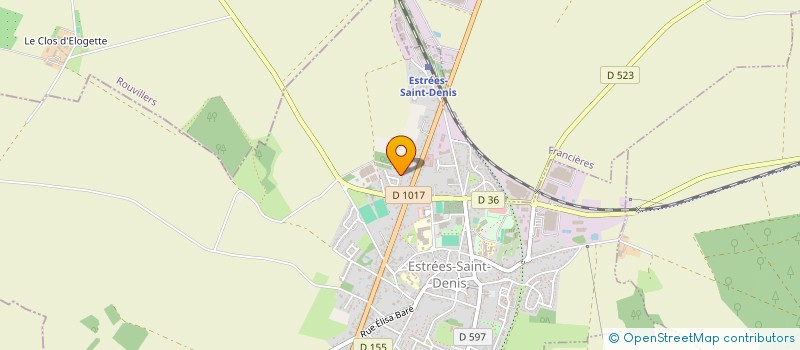 localisation de l'entreprise APPENWORK  ESTREES-SAINT-DENIS