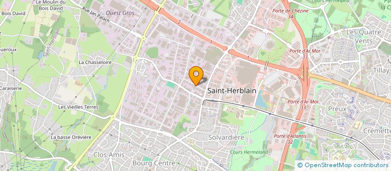 localisation de l'entreprise APPERT  SAINT-HERBLAIN