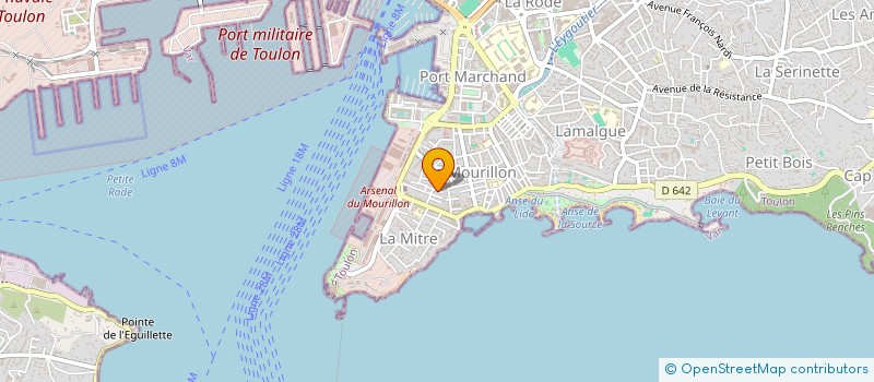 localisation de l'entreprise APPFOR I à TOULON