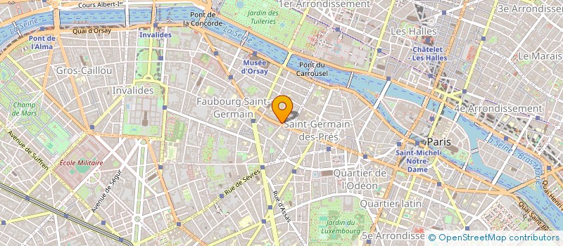 localisation de l'entreprise APPI  PARIS