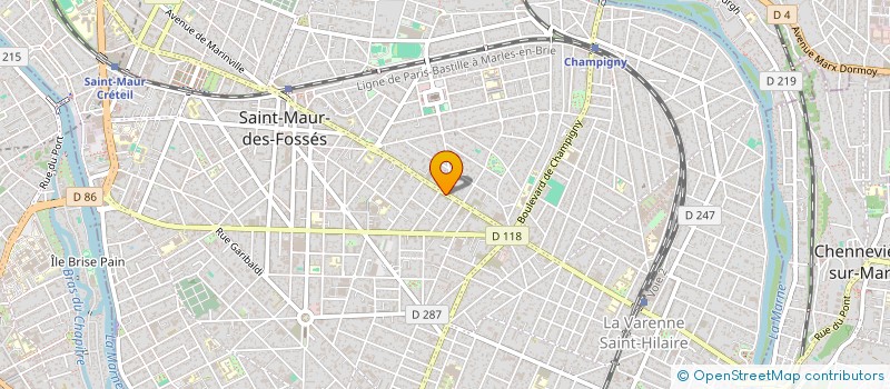 localisation de l'entreprise APPIA à SAINT-MAUR-DES-FOSSES
