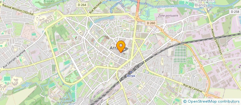 localisation de l'entreprise APPIA BRUNCH à ARRAS