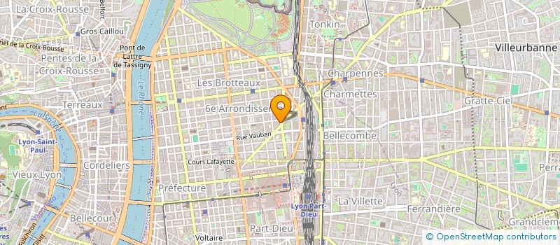localisation de l'entreprise APPIA IMMOBILIER à LYON