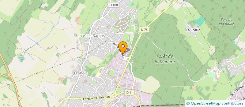 localisation de l'entreprise APPIBIO  SERRE-LES-SAPINS