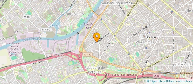 localisation de l'entreprise APPIC  LILLE