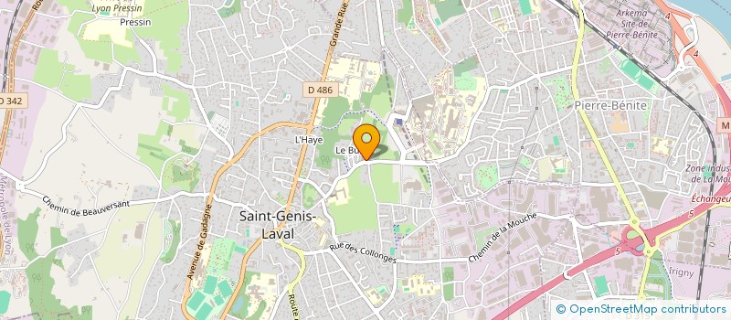 localisation de l'entreprise APPICARE CONSEILS à SAINT-GENIS-LAVAL