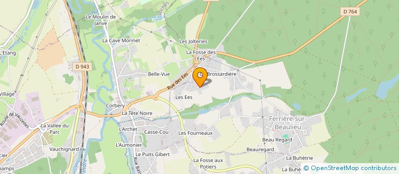 localisation de l'entreprise APPICS 37  FERRIERE-SUR-BEAULIEU