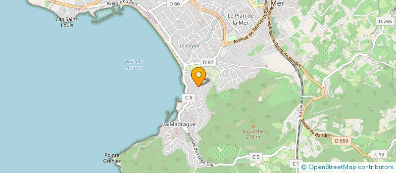 localisation de l'entreprise APPIHOME à SAINT-CYR-SUR-MER