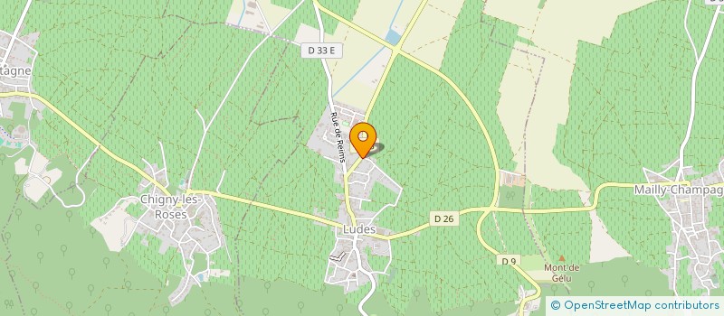 localisation de l'entreprise APPL 51  LUDES