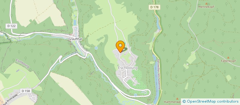 localisation de l'entreprise APPLAUSE  ESCHBOURG